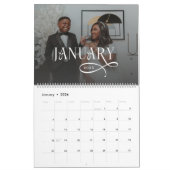 2026 Modern Elegant Wedding 14 Photos Newlyweds Kalender (Jan 2026)
