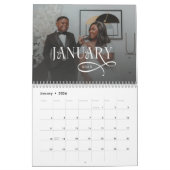 2026 Modern Elegant Wedding Photo Newlyweds Calen Kalender (Jan 2026)
