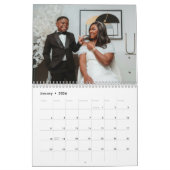 2026 Modern Elegant Wedding Photo Newlyweds Kalender (Jan 2026)
