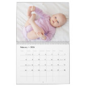 2026 Modern Family Photo Calendar – black & white Kalender (Feb 2026)