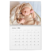 2026 Modern Family Photo Calendar – black & white Kalender (Jan 2026)