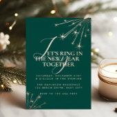 2026 Modern Minimal Classic Typography New Years Folieneinladung