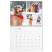 2026 Moderne, einfache, maßgeschneiderte FotoColla Kalender (Jan 2026)