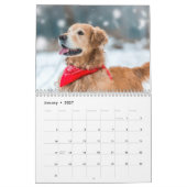 2026 Moderne, einfache Personalisierte Fotos Kalender (Jan 2027)