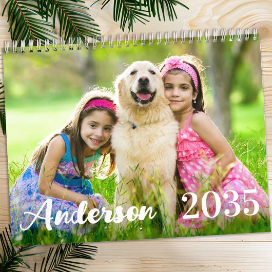2026 Moderne, einfache Personalisierte Fotos Kalender