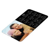 2026 Moderner Kalender-Foto-Magnet Magnet (Linke Seite)