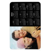 2026 Moderner Kalender-Foto-Magnet Magnet (Vertikal)
