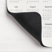 2026 Moderner Weihnachts-Fotokalender Mousepad (Ecke)