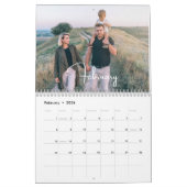 2026 Modernes Foto für Ihre Familie Kalender (Feb 2026)