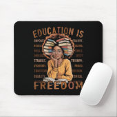 2026 Monat der Schwarzen Geschichte Bildung Ist Fr Mousepad (Mit Mouse)