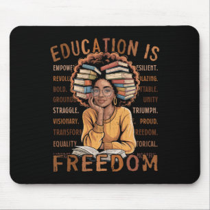 2026 Monat der Schwarzen Geschichte Bildung Ist Fr Mousepad