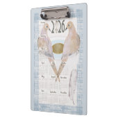 2026 Mourning Doves For Peace Klemmbrett (Links)