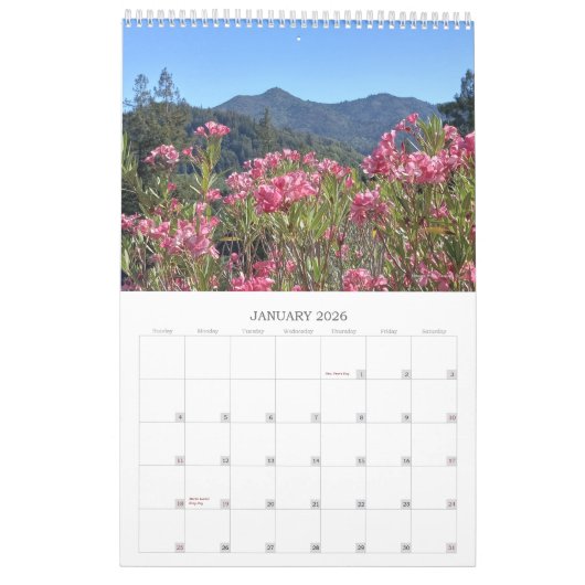 2026 Mt Tamalpais Marin California Kalender (Jan 2026)