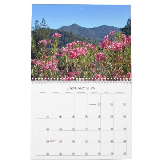 2026 Mt Tamalpais Marin Landkreis CA Kalender (Jan 2026)