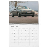 2026 MX-5 Miata Calendar Kalender (Mär 2026)