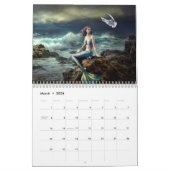 2026 Mysteriöse Mermaids Fantasy Kalender (Mär 2026)