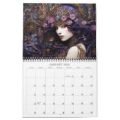 2026 Mystical Muses Fantasy Art Calendar Kalender (Jan 2026)