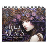 2026 Mystical Muses Fantasy Art Calendar Kalender (Titelbild)