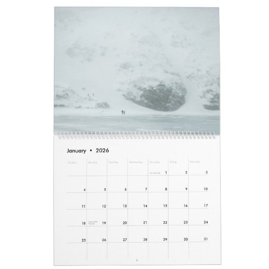2026 Nature Calendar Kalender (Jan 2026)