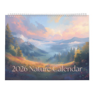2026 Naturkalender: Ein Jahr in der Natur Kalender