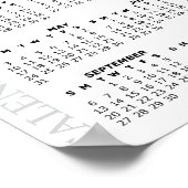 2026 Nepal Calendar, Ama Dablan, Sagarmatha Poster (Ecke)