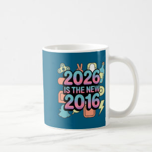 2026 Neu 2016 Retro Nostalgie Grafik Kunst Kaffeetasse