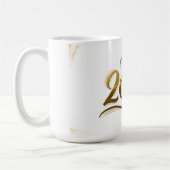 2026 Neujahr Kaffeetasse (Links)