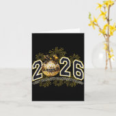 2026 Neujahr Neue Gnade Neues Lob Silvester  Karte (Gelbe Blume)