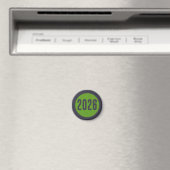 2026 Neujahrsmagnet Magnet (In Situ (Geschirrspüler))