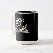 2026 New Chapter Zweifarbige Tasse (Vorderseite Links)