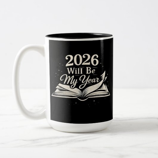 2026 New Chapter Zweifarbige Tasse (Links)