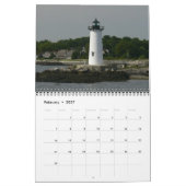 2026 New England Leuchtturm-Kalender Kalender (Feb 2027)