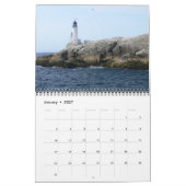 2026 New England Leuchtturm-Kalender Kalender (Jan 2027)
