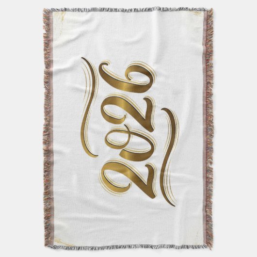 2026 New Year Decke (Vorderseite Vertikal)