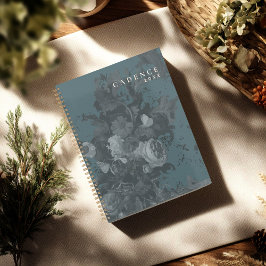 2026 New Year Green Minimal Floral Abstract Chic Planer