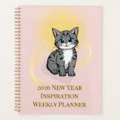 2026 New Year Inspiration Weekly Planner Planer (Vorderseite)