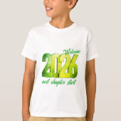 2026 NEW YEAR KIDS BASIC T-Shirt (Vorderseite)
