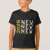 2026 New Year New Grace New Praise New Year's Eve T-Shirt (Vorderseite)