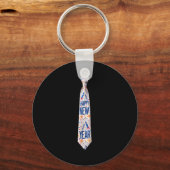 2026 New Year’s Party Fireworks Funny Celebration  Schlüsselanhänger (Vorderseite)