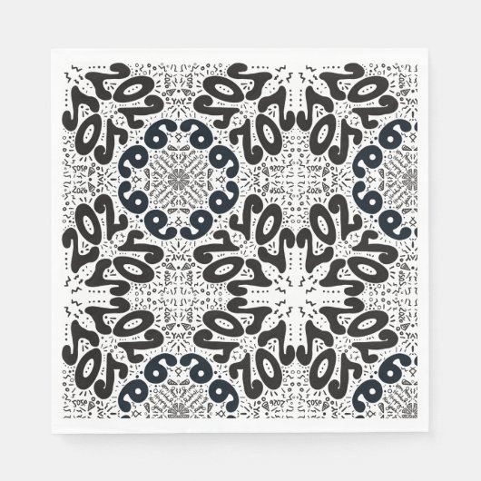 2026 New Year Serviette (Vorderseite)