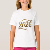 2026 New Year T-Shirt (Vorderseite)