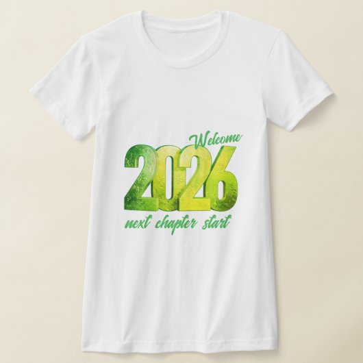 2026 NEW YEAR WOMENS BELLA+CANVAS SLIM FIT T SHIRT (Ablage )