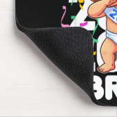 2026 New Years Baby Six Seven Bruh Funny Cool Dabb Mousepad (Ecke)