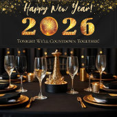 2026 New Years Eve Party Banner