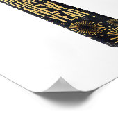 2026 New Year's Party Funny Fireworks Party New Ye Poster (Ecke)