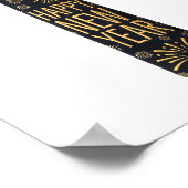 2026 New Year's Party Funny Fireworks Party New Ye Poster (Ecke)