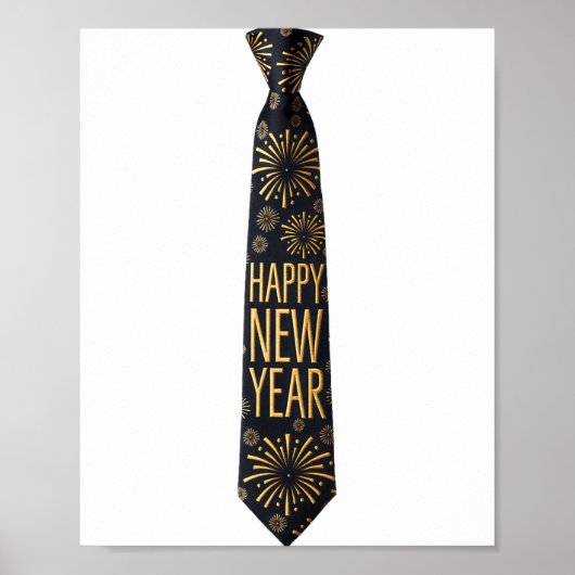 2026 New Year's Party Funny Fireworks Party New Ye Poster (Vorne)