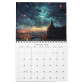 2026 Nightscapes 4 Surreal Space Landscape Art Kalender (Jan 2027)