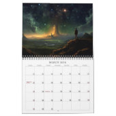 2026 Nightscapes 4 Surreal Space Landscape Art Kalender (Mär 2026)