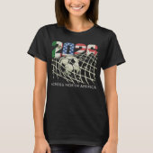 2026 North America Soccer T-Shirt (Vorderseite)